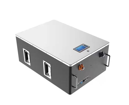 Silk Rv بطارية ليثيوم قابلة لإعادة الشحن Lifepo4 5.12KWH أربعة أزرار مادية